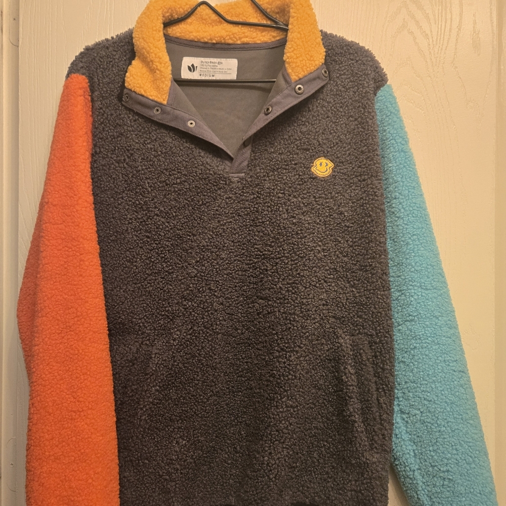 Colorblock Fleece Pullover